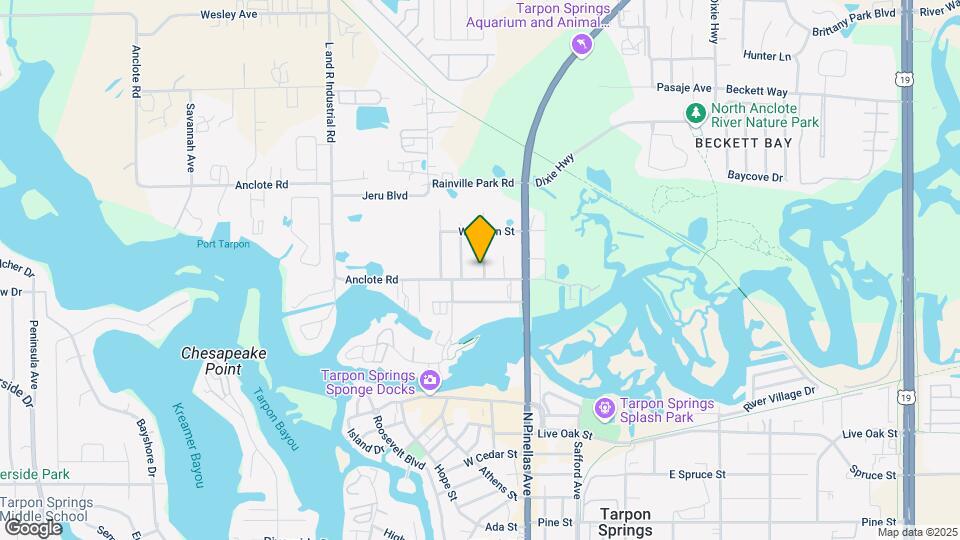 102 Anclote Rd Map and Location Details