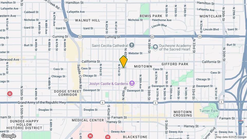 428 N 40th St Map and Location Details