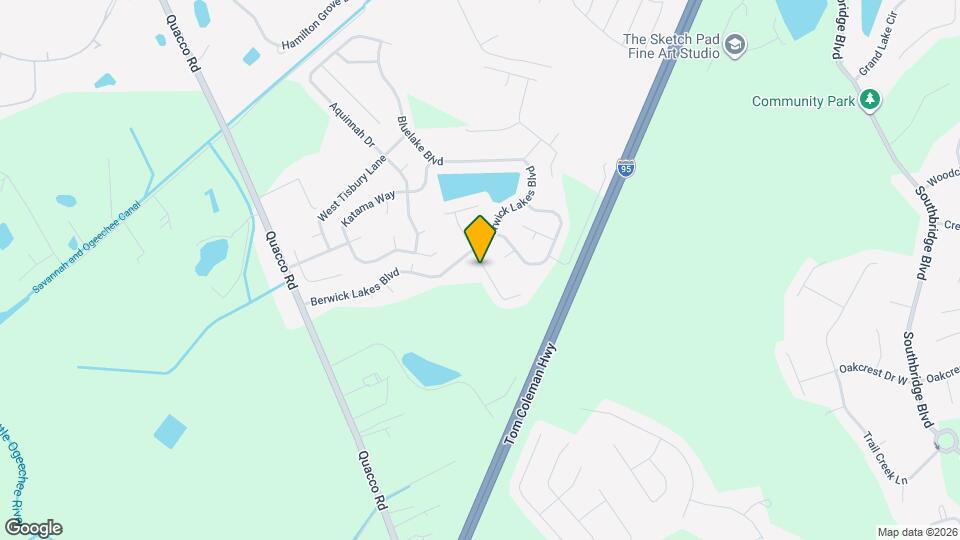 107 Blue Gill Ln Map and Location Details