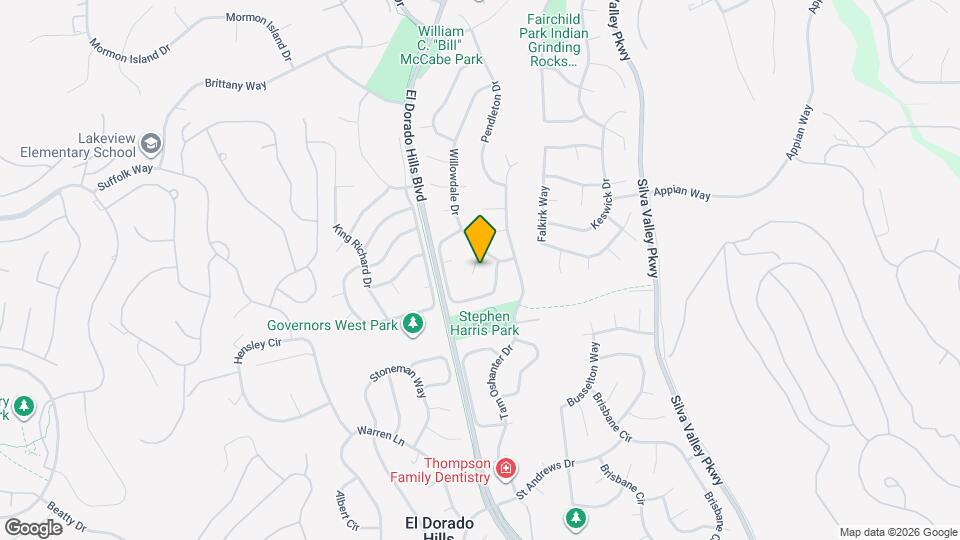 1010 Emerald Hills Ct Map and Location Details