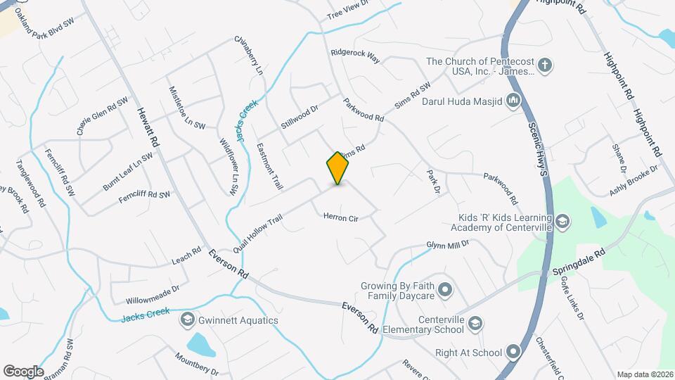 3500 Quail Hollow Trail Map and Location Details