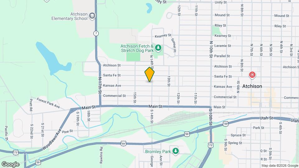 1405 Kansas Ave Map and Location Details