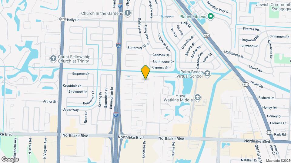 3725 Park Lane Villas Rd Map and Location Details