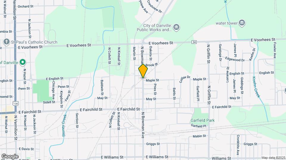 917 Blue Ridge Dr Map and Location Details