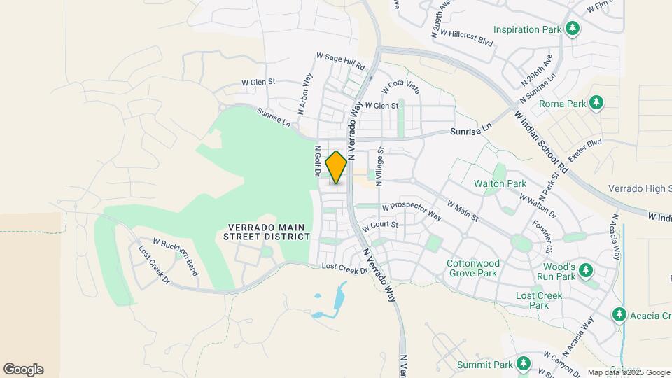 21134 W Green St Map and Location Details