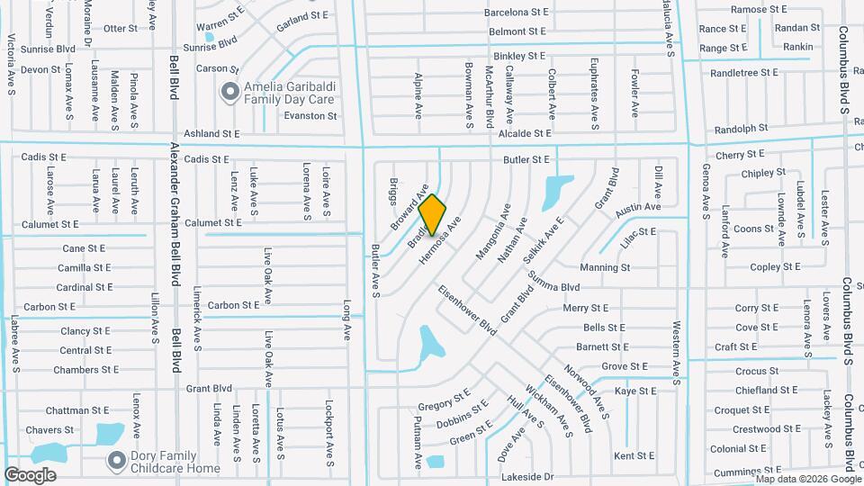 338 Hermosa Ave Map and Location Details