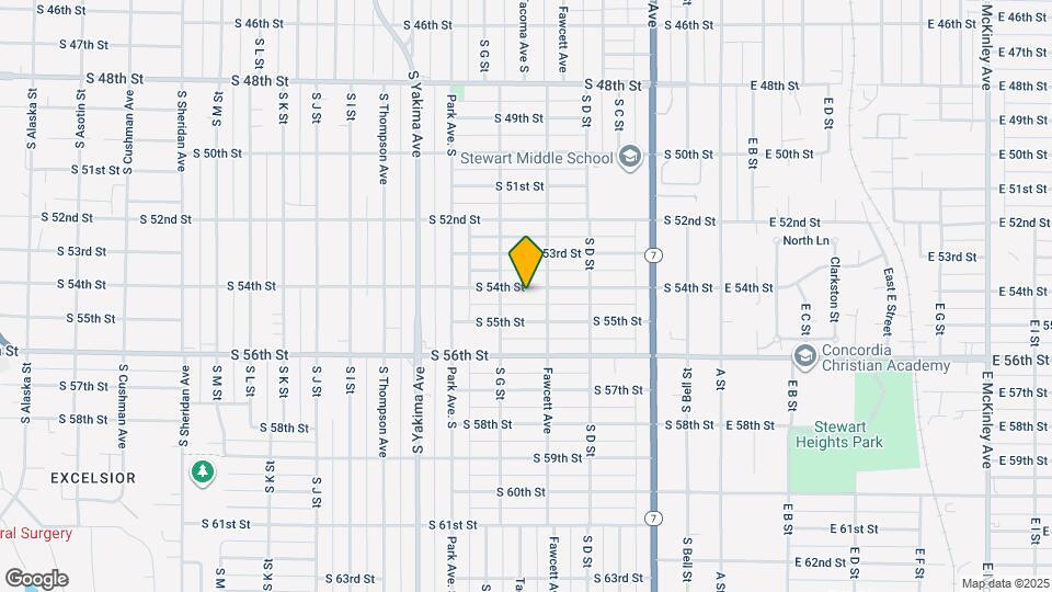 514 S 54th St Mapa y Detalles de la Ubicación