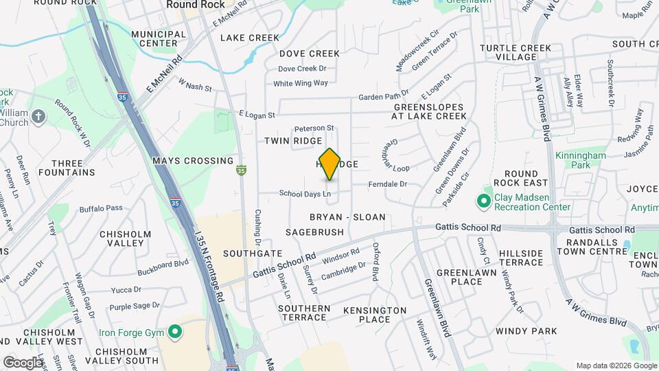 1213 Hyridge St Mapa y Detalles de la Ubicación