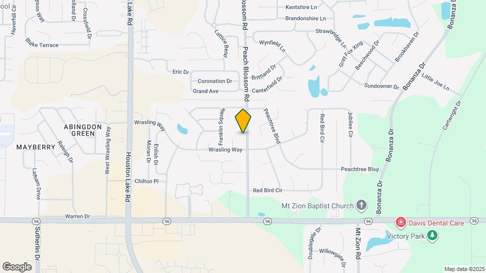 308 Peach Blossom Rd Map and Location Details