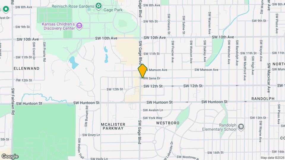3839 SW Sena Dr Mapa y Detalles de la Ubicación