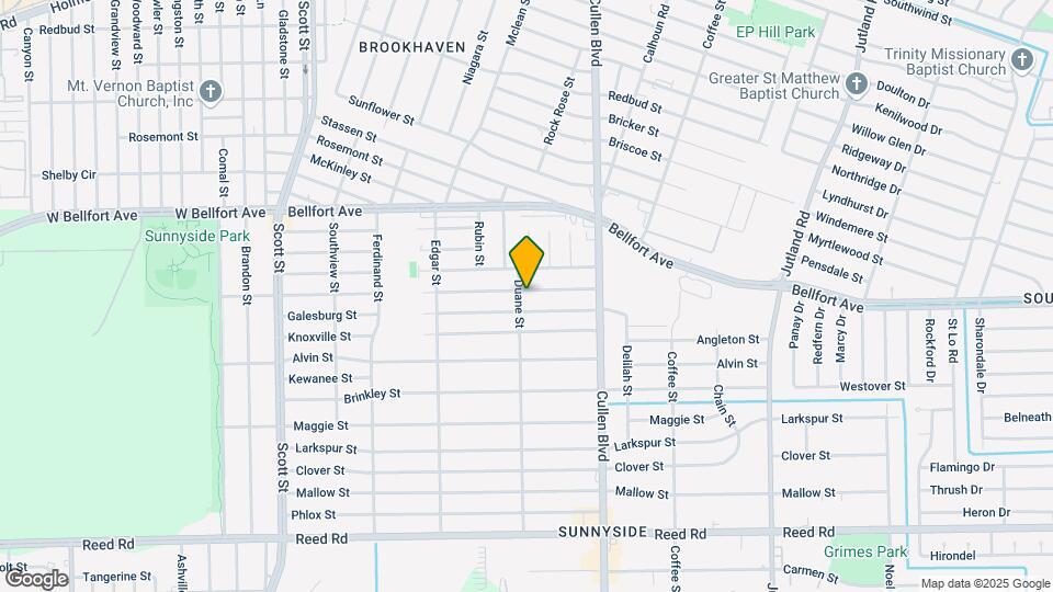 4604 Davenport St Map and Location Details