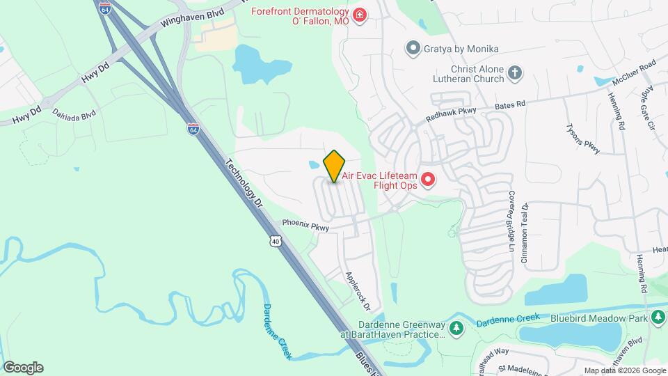 219 Hawksbury Pl Map and Location Details