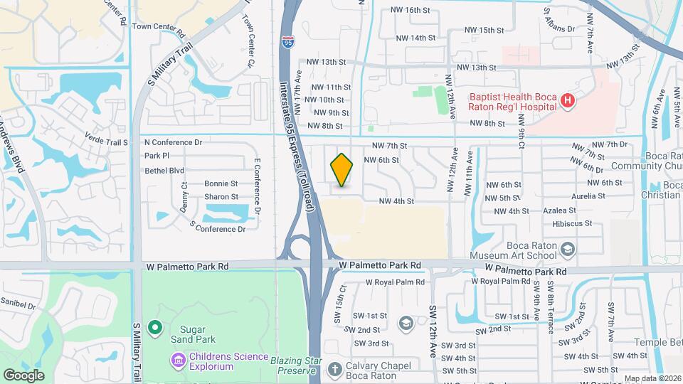 1531 NW 4th St Map and Location Details