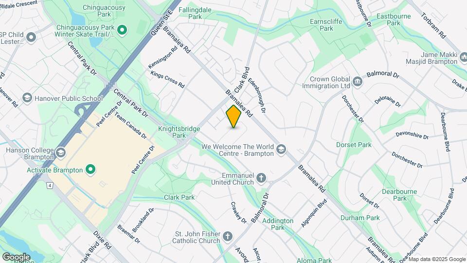 72 Cathcart Crescent Map and Location Details