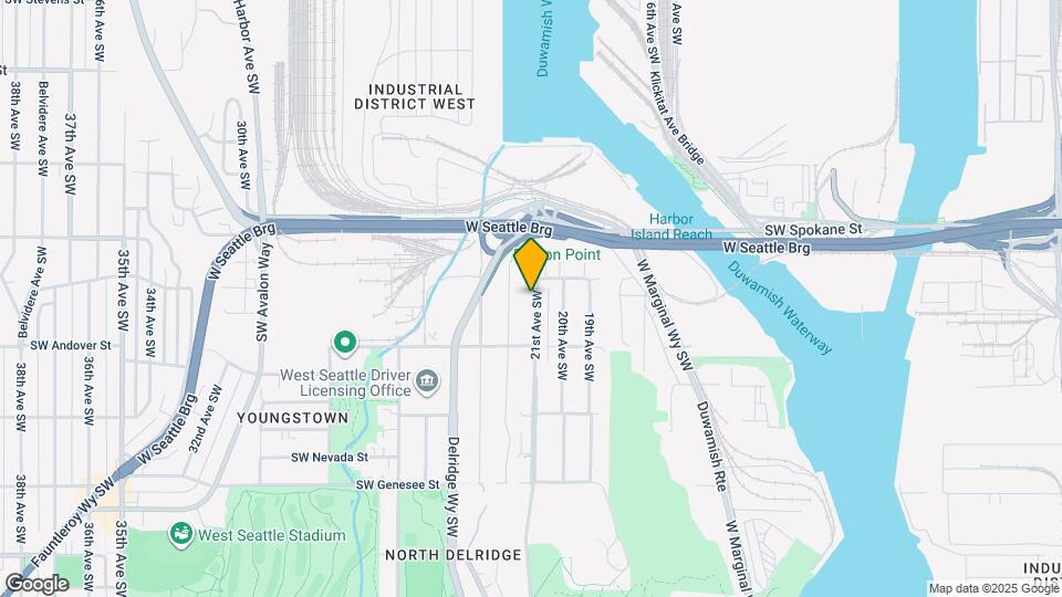 3819 21st Ave SW Map and Location Details