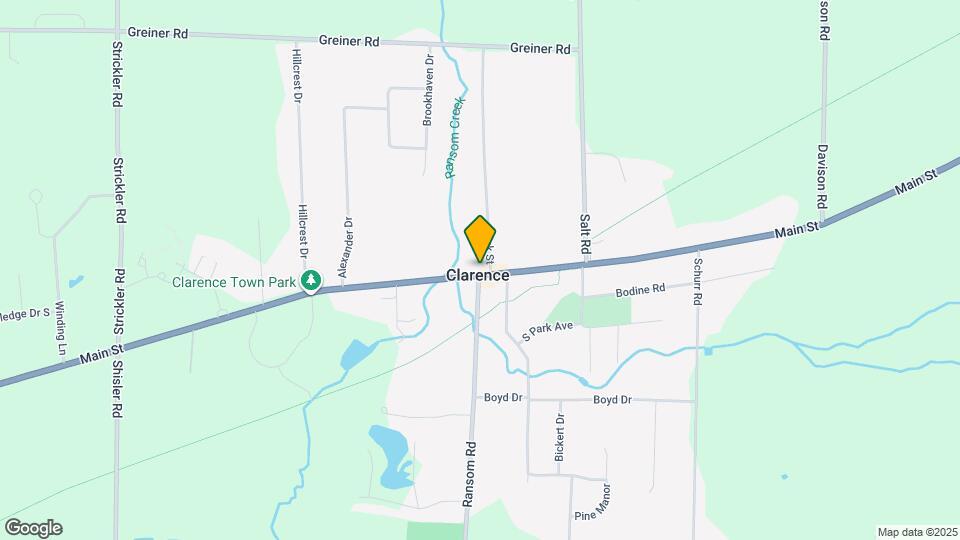 10632 Main St, Unit Upper Front Unit #1 Map and Location Details