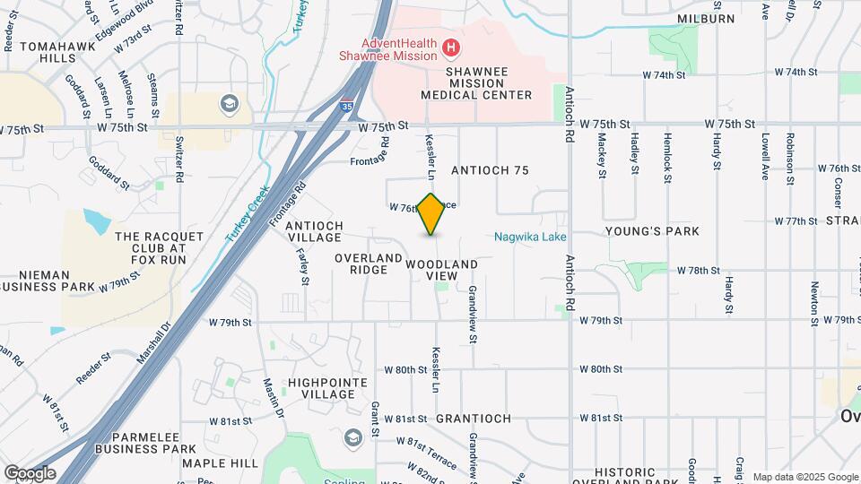 7718 Kessler Ln Map and Location Details