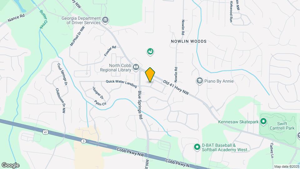 3605 Silver Brooke Ln Map and Location Details