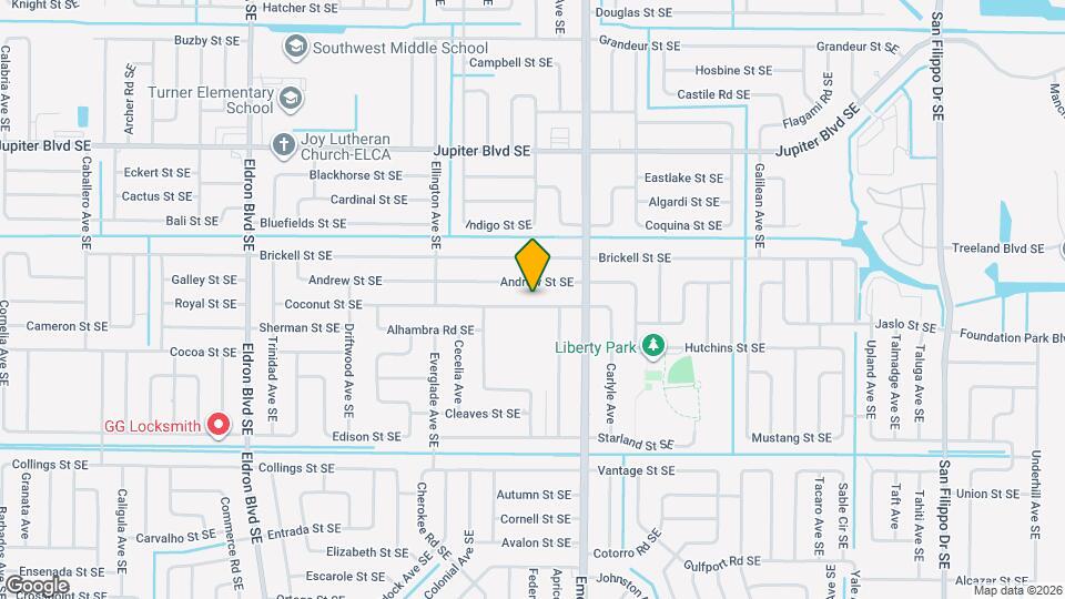 785 Coconut St SE Mapa y Detalles de la Ubicación