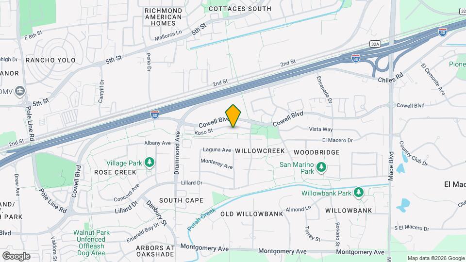 3534 Koso St Map and Location Details