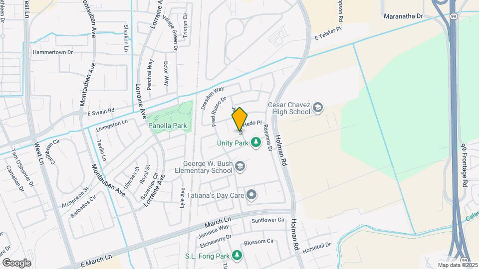 5635 Jeremy Way Map and Location Details