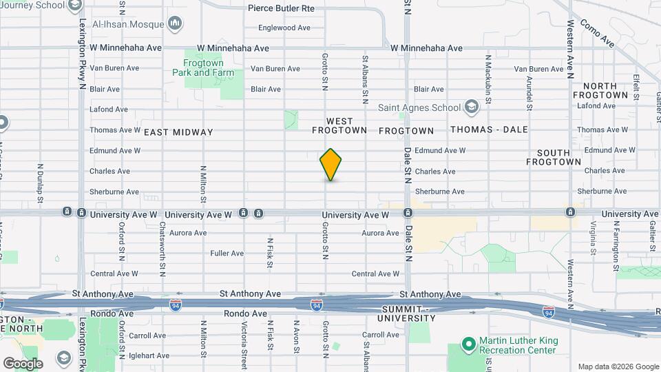 733 Sherburne Ave Map and Location Details