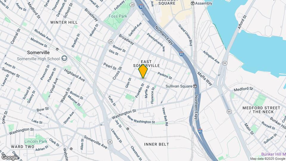 73 Pearl St, Unit 3 Map and Location Details