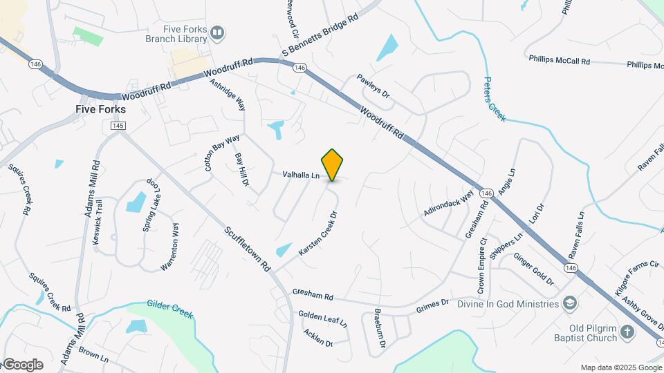 332 Karsten Creek Dr Map and Location Details