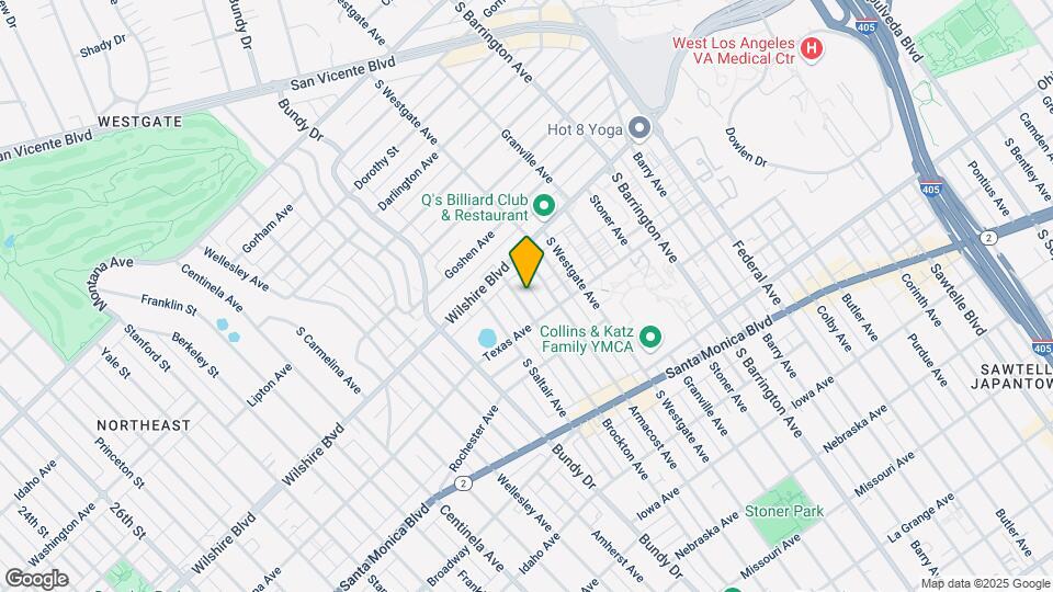 1236 Brockton Ave Map and Location Details