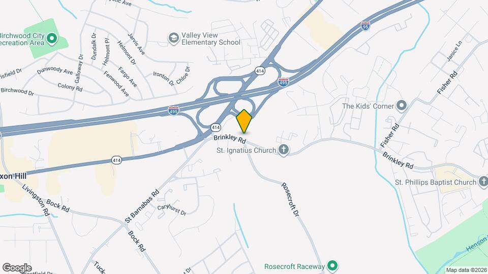 2206 Brinkley Rd Map and Location Details