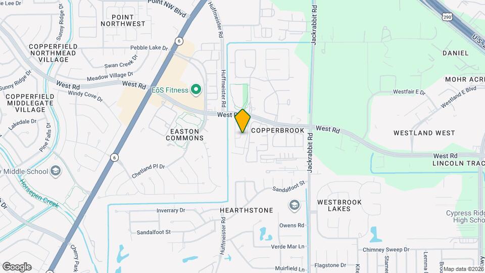 8314 Columbia Forest Dr Mapa y Detalles de la Ubicación