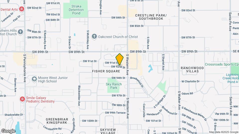 905 SW 92nd St Map and Location Details