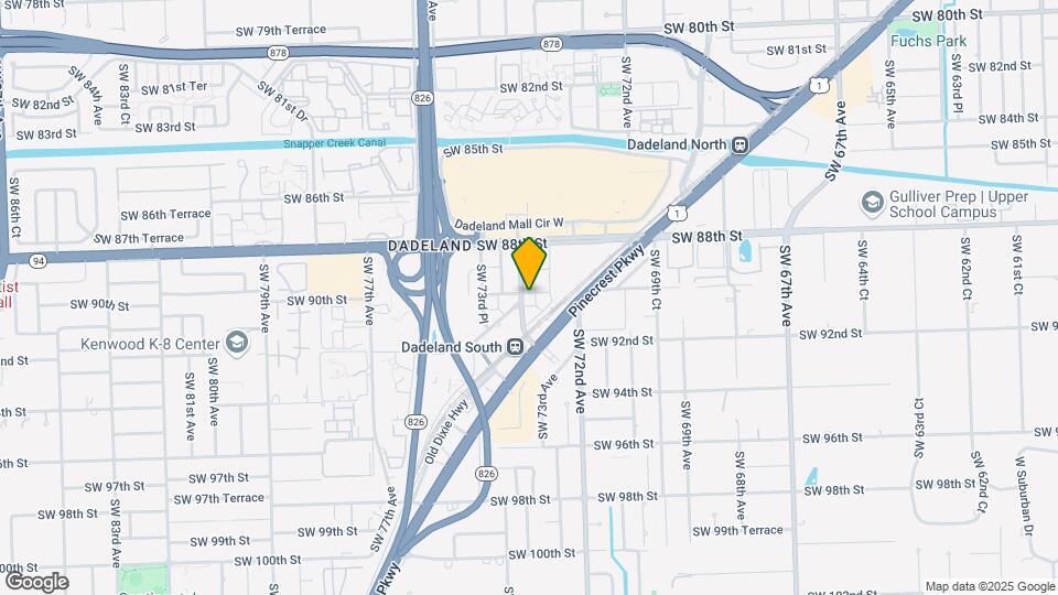 7290 SW 90th St, Unit F504 Map and Location Details
