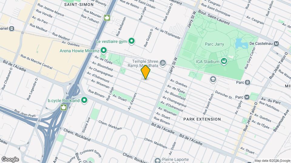 8245 Bloomfield Av Map and Location Details