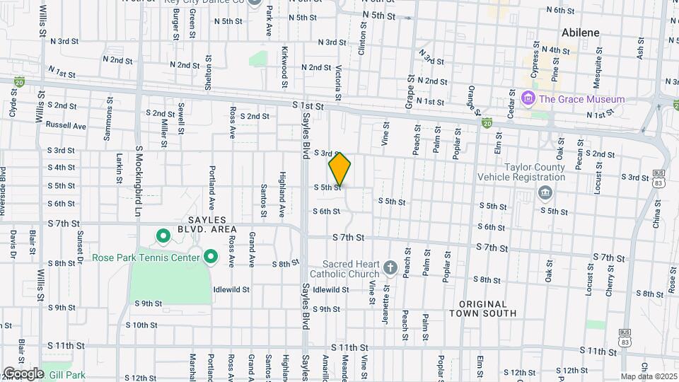 502 Meander St Map and Location Details