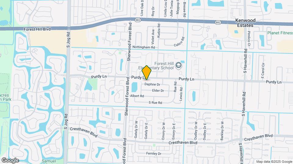 5839 Daphne Dr Map and Location Details