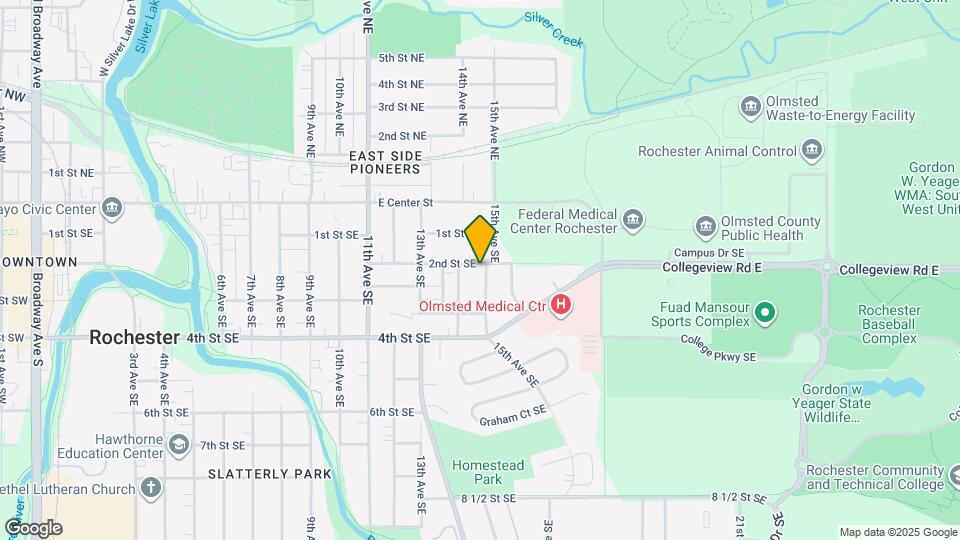 1422 2nd St SE Map and Location Details