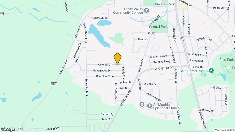 507 Colonial Dr Map and Location Details