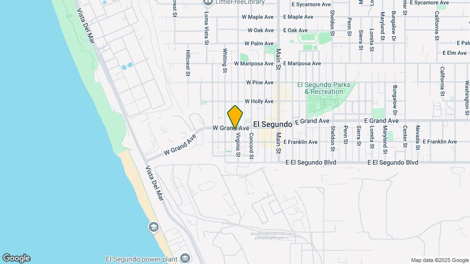 223 Virginia St Map and Location Details