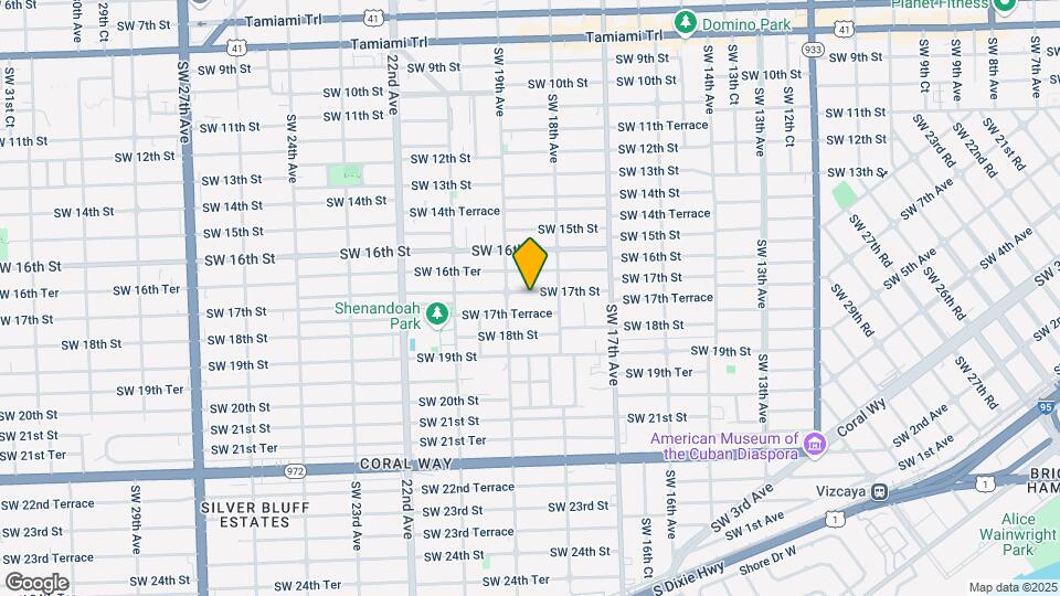 1854 SW 17th St Map and Location Details