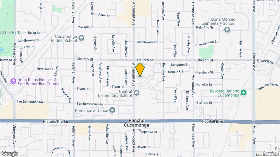 9731 El Paseo Dr Map and Location Details
