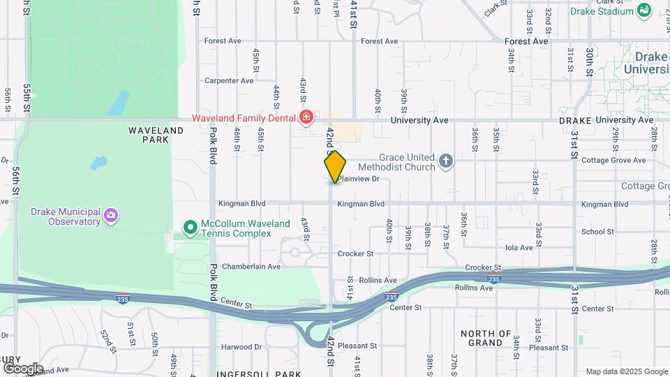 1063 42nd St Map and Location Details