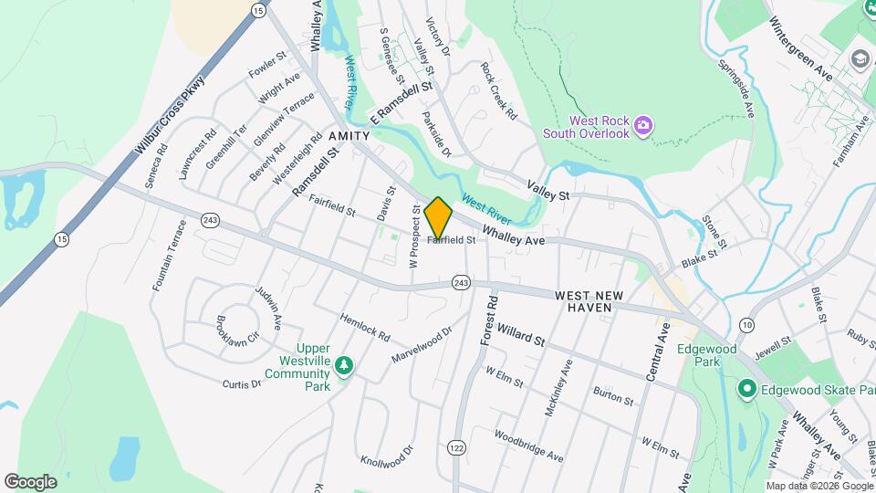 62 Fairfield St, Unit 2 Map and Location Details