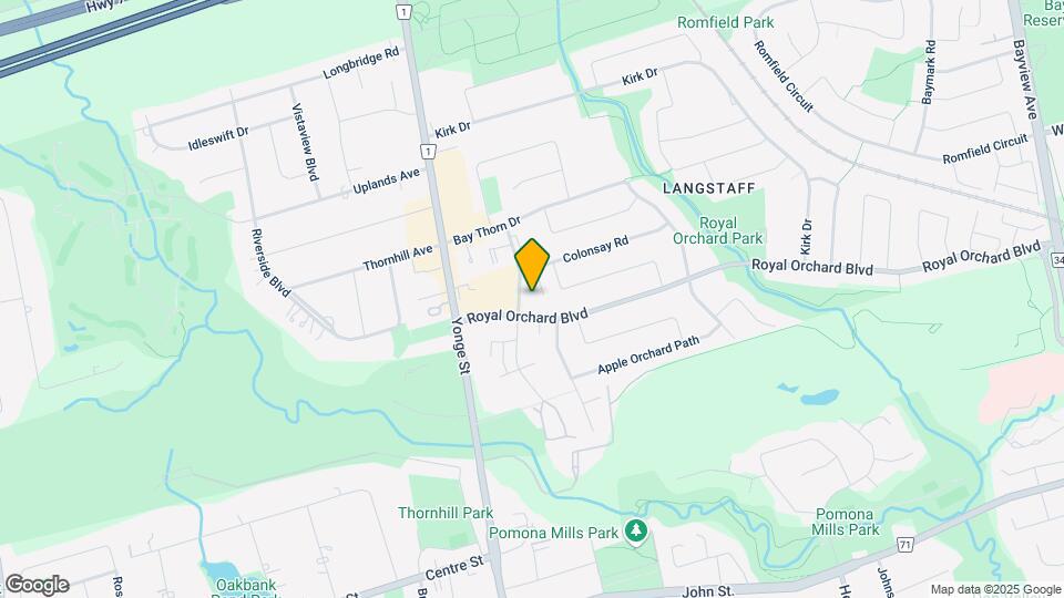 91 Inverlochy Blvd Map and Location Details