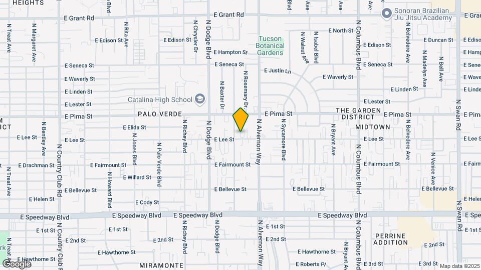3815-3821 E Lee St Mapa y Detalles de la Ubicación