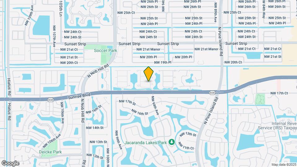 9420 NW 18th Pl Map and Location Details