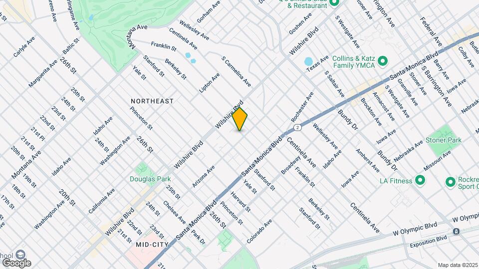 1254 Berkeley St Map and Location Details