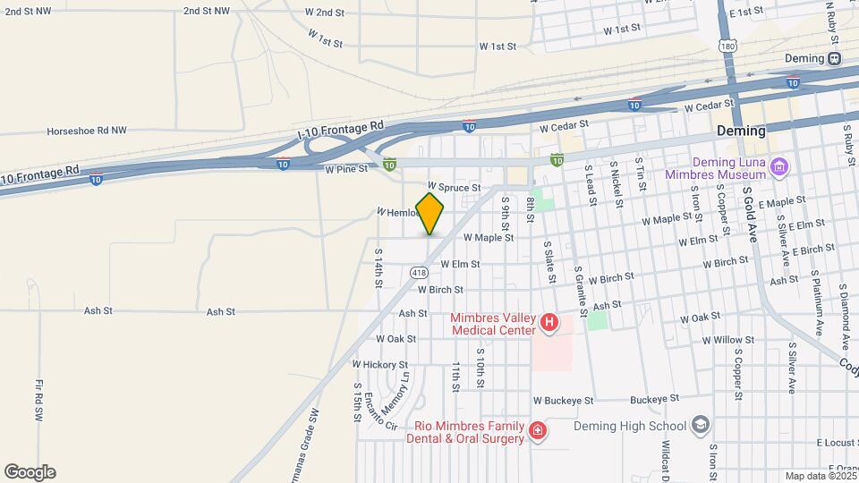 401 S 12th St Map and Location Details