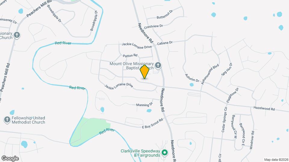 1041 Charles Thomas Dr Map and Location Details