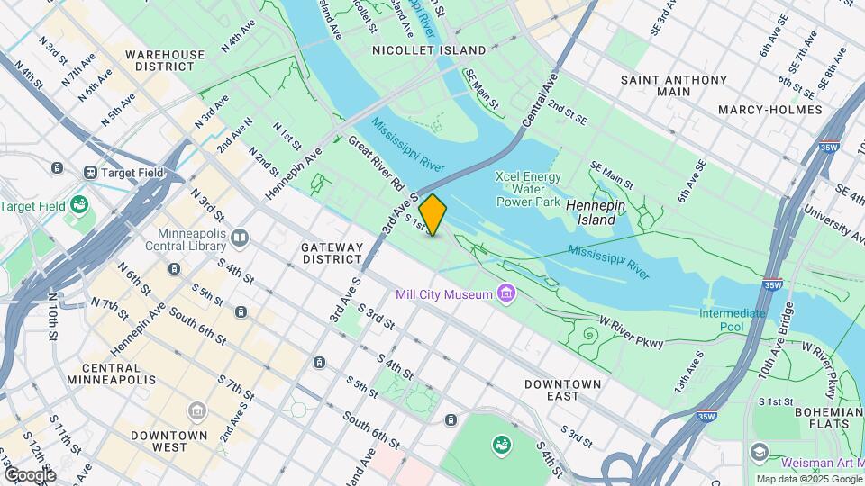 401 S 1st St, Unit Apt 109 Map and Location Details